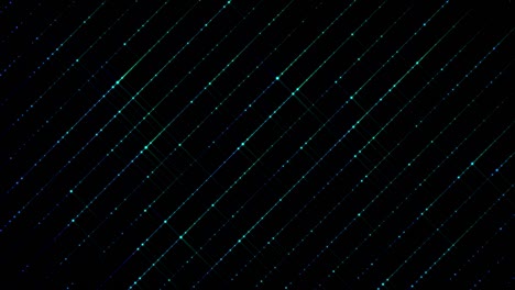 3d abstracto 4k fondo en bucle con luz de leds. chispas se deslizan entre los leds de punto, las partículas cubren todo el plano de todo el marco. flash correr en puntos. luma mate como canal alfa. luz cálida 2