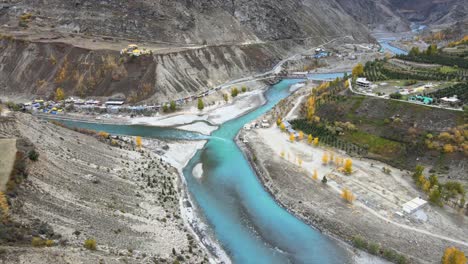 K-Aerial-Shots-of-the-Chenab-river-in