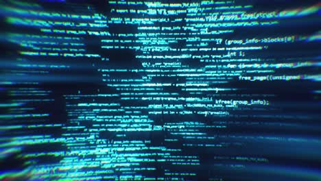 código de computadora abstracto