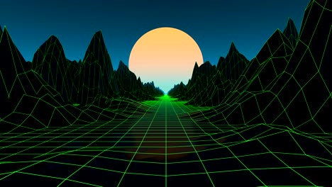 landscape vj loop