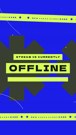 stream offline - new video every week