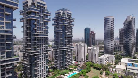 Tzameret-Towers-Residential-buildings-in-israel-tel-aviv