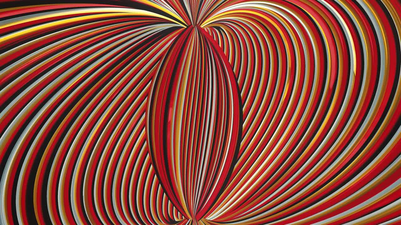 el fondo de líneas giratorias abstractas. diseño de movimiento 4k