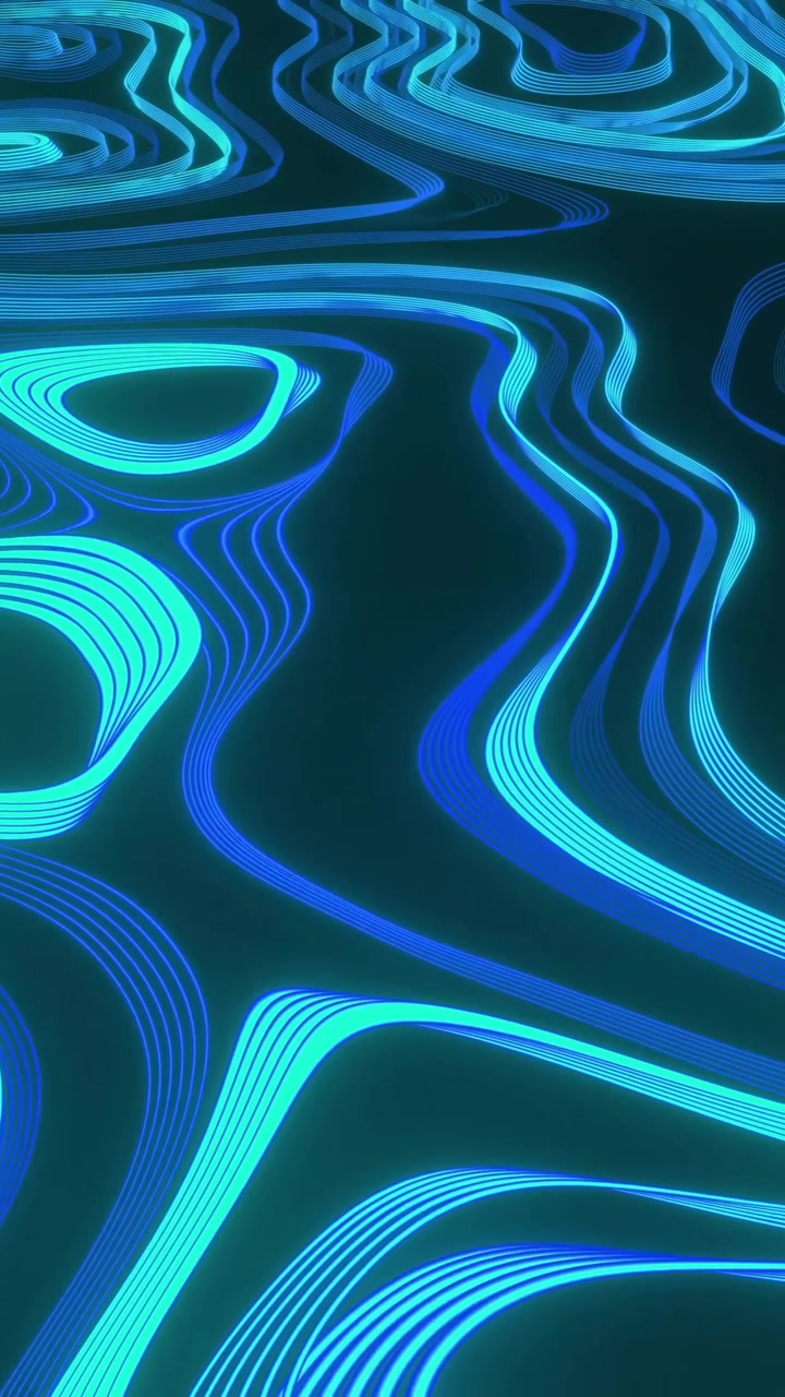Animation of colourful moving liquid background