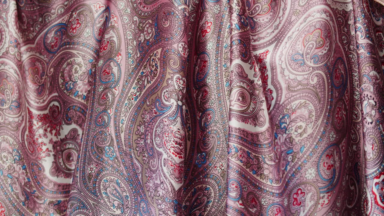 Paisley fabric background
