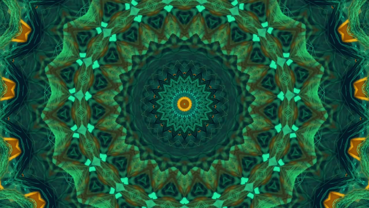 mandala fondo abstracto, meditación magia adornado. movimiento espiritual. chakra cósmico. imágenes de alta calidad 4k.