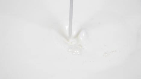 pouring fresh milk in super slow motion 4k