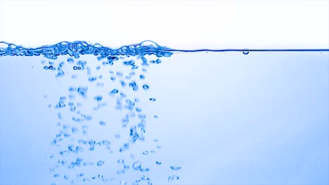 Close-up-water-in-slow-motion