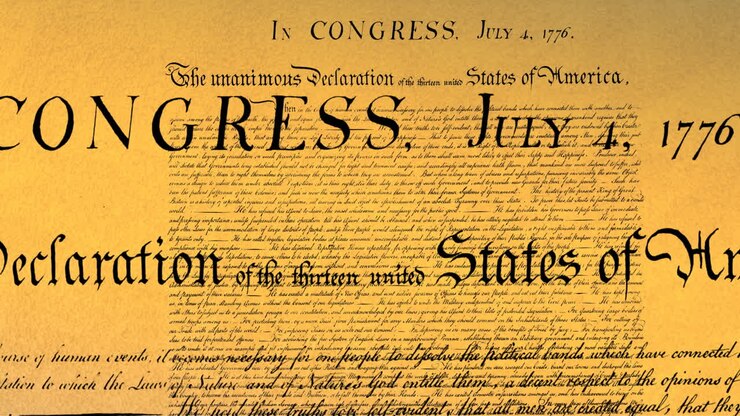 Written constitution of the United States 4k
