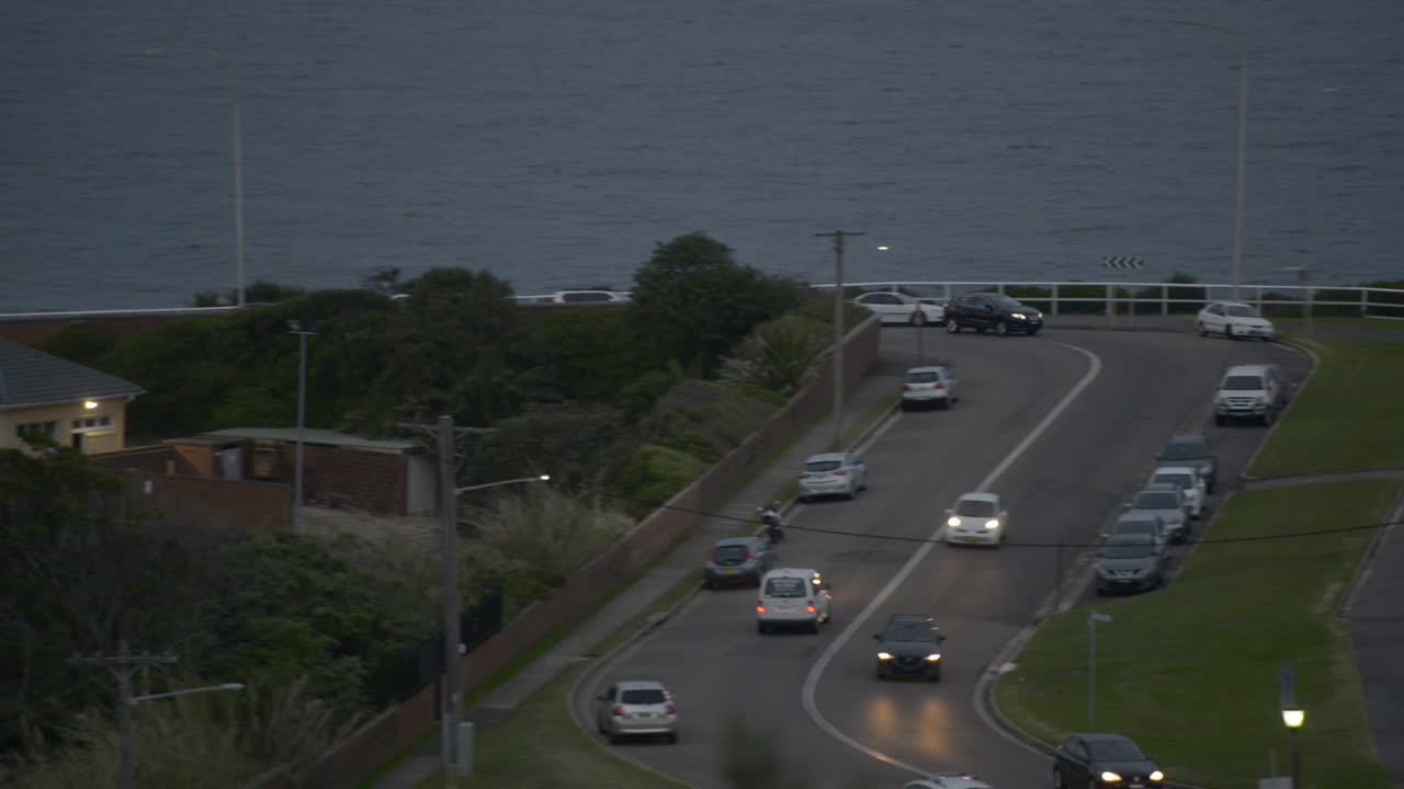 Traffic in Newcastle, NSW, Australia