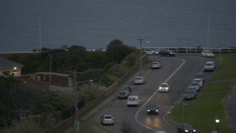 traffic in newcastle, nsw, australia
