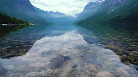 la hermosa naturaleza de noruega.