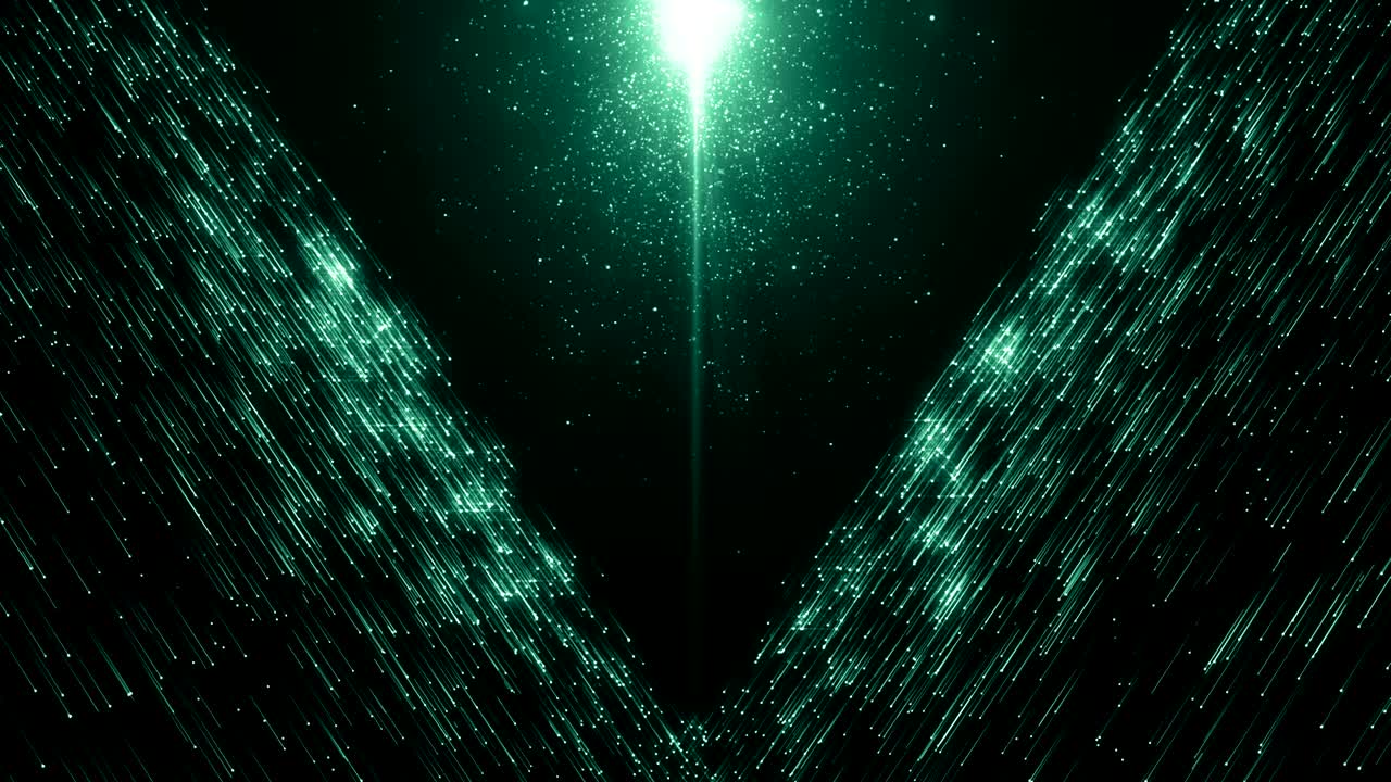 Particles dust abstract light bokeh motion titles cinematic background loop