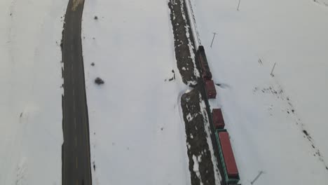 snowy train pass