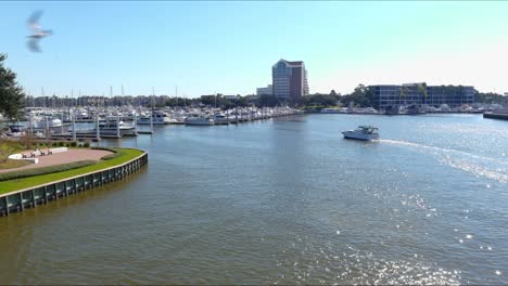 Drone-Video-of-South-Shore-Harbor-Marina-in-Clear-Lake-Texas