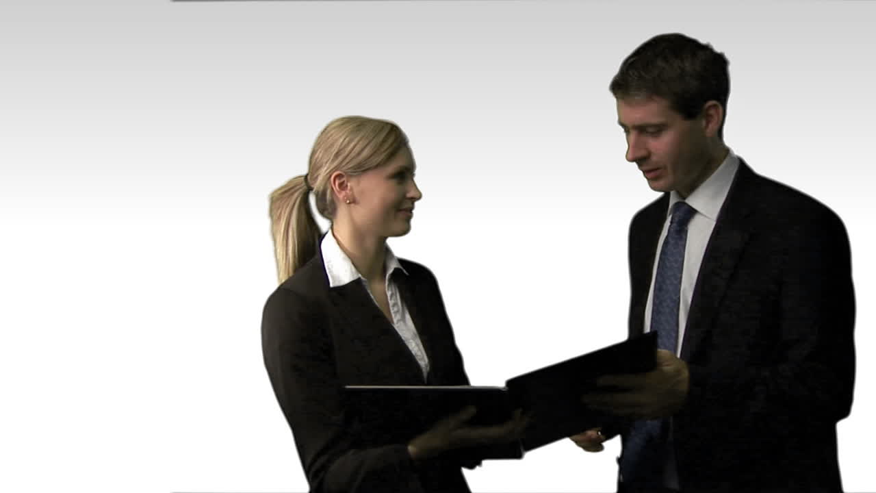 два специалиста на совещании