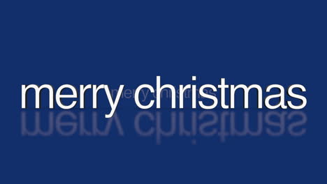 Rolling-Merry-Christmas-text-on-blue-gradient