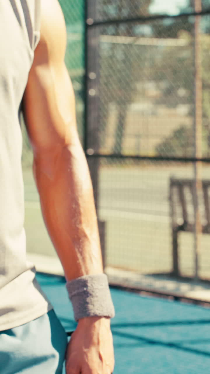 Handshake on Padel Court