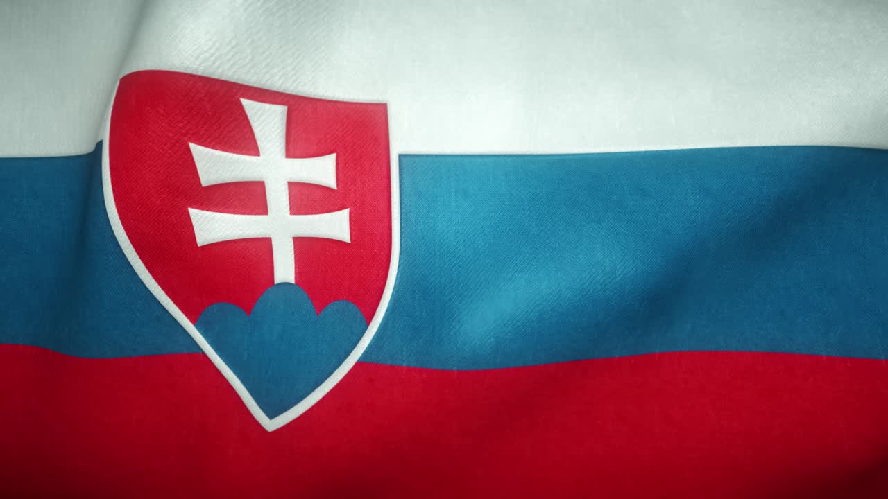 슬로바키아의 발이 바람에 흔들리고