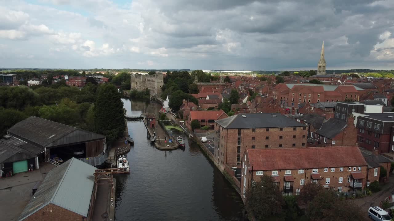 Video from a Pro e of Newark Lock Town