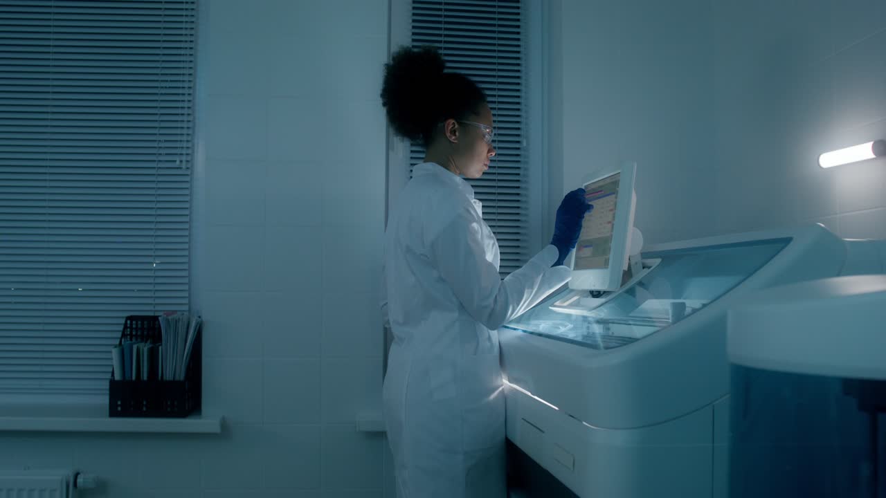 Medical Laboratory Scene