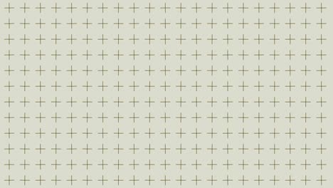 motion background with crosshairs. abstract ornamental pattern. seamless loop animation