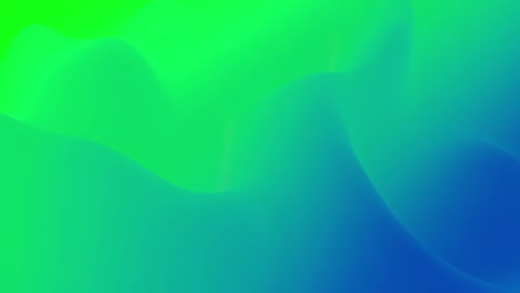 4k seamless loop with abstract fluid blue green gradients, inner glow wavy surface. beautiful color gradients as abstract liquid background, smooth animation. 3d in flat pleasant modern style