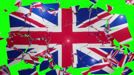 britische englische englische 4k-flagge