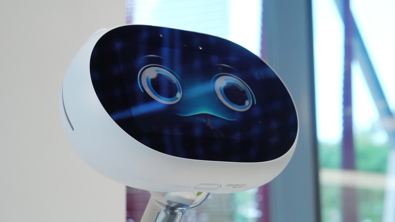 Cute Robot Head