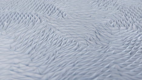 abstract white geometric 3d surface pattern