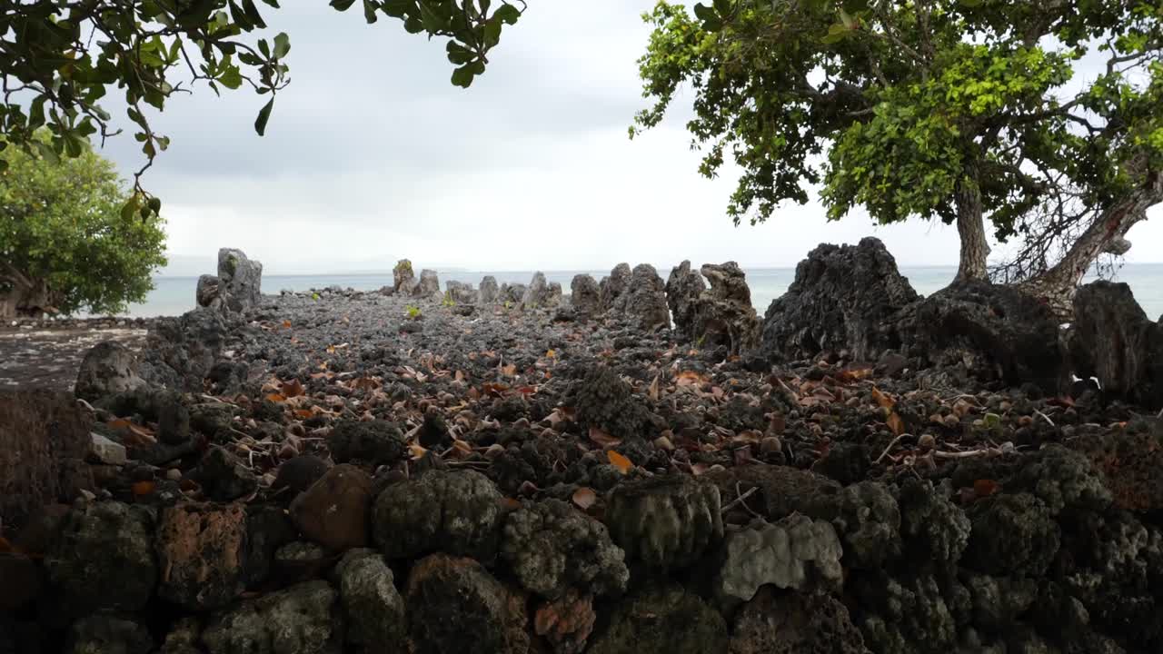 Oceanside Rock Formation