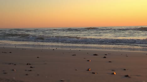 Slider-Aufnahme-Des-Sonnenuntergangs-über-Der-Nordsee