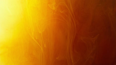 abstract flowing orange-yellow colors