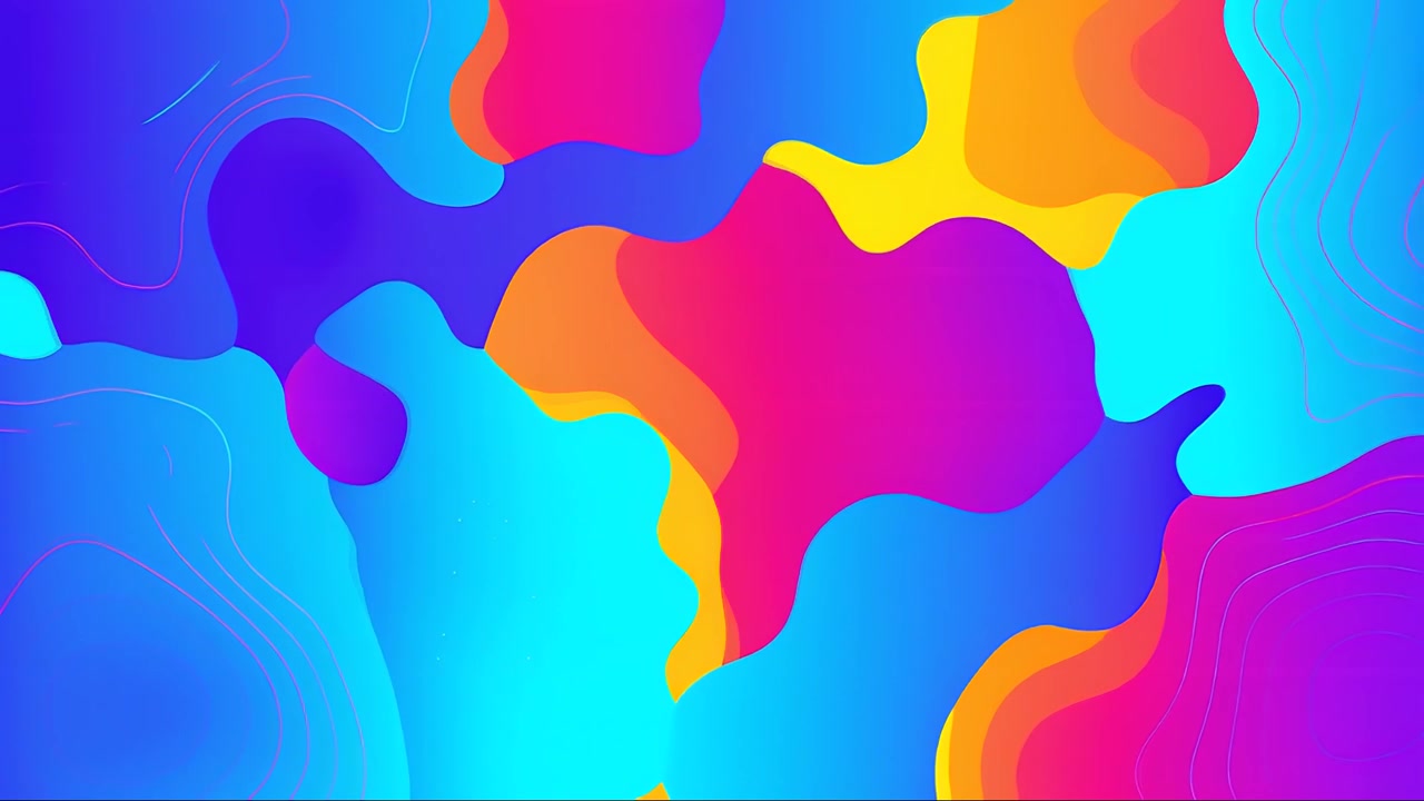 Abstract Colorful Motion Background 4K
