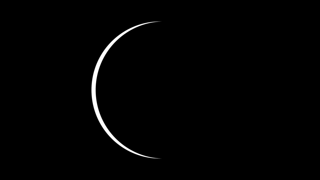 animación del círculo elementos de forma animación con luma mate opcional 4k