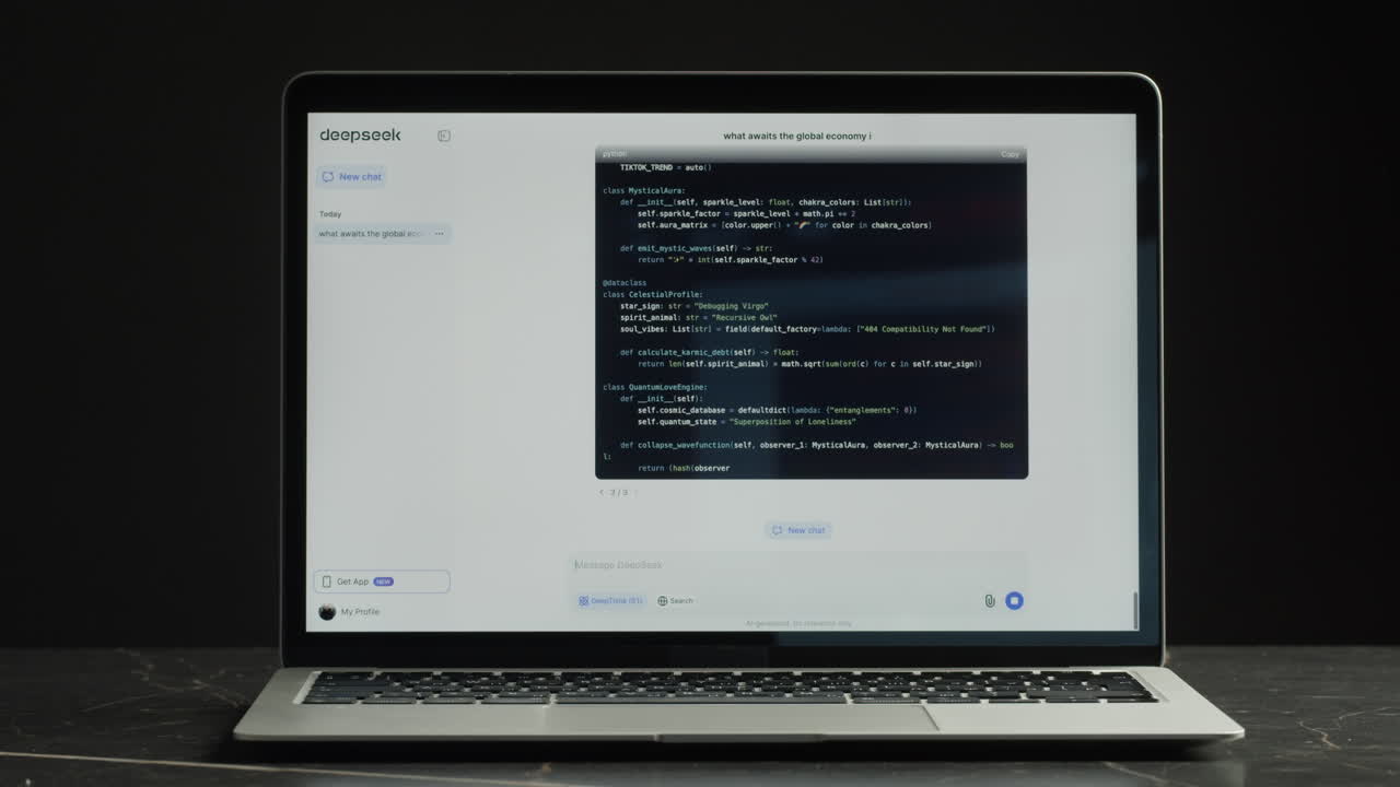 portátil que muestra código en una ventana de terminal o consola