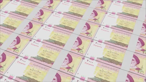 2000-IRANIAN-RIAL-banknotes-printed-by-a-money-press