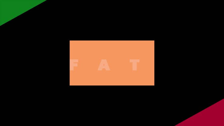 Modern Happy Fathers Day text with geometric shapes on fashion gradient
