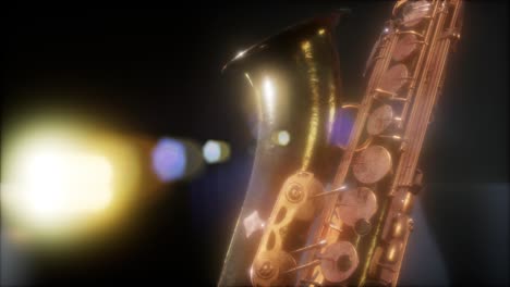 close up saxophone jazz instrument