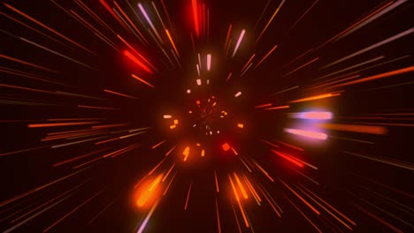 glowing sci-fi tech video animation with neon laser rays stock video
, backgrounds, abstract, single line, neon lighting full colors and shapes