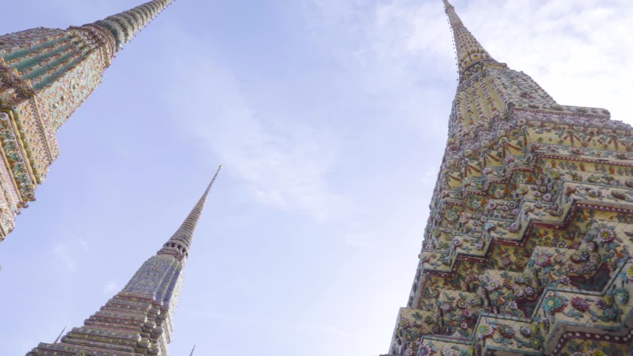 Pagoda de la Dinastía del Rey Rama en Wat Pho, Bangkok, Tailandia