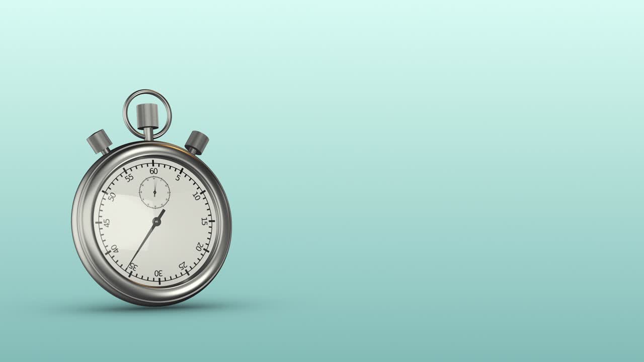 stopwatch with copy space