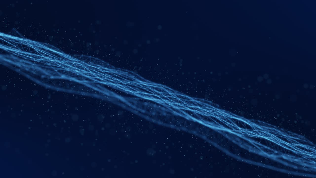 Abstract plexus futuristic technology data connections background concept dots and lines digital