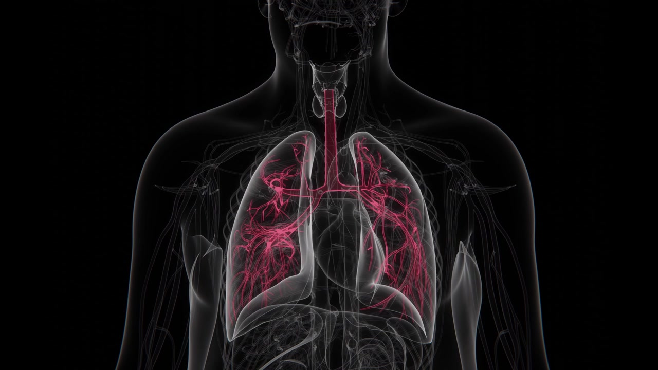 La fibrosi cistica è una malattia genetica che colpisce i polmoni e il sistema digestivo, caratterizzata dalla produzione di muco denso e appiccicoso che può compromettere la respirazione e la funzione degli organi in UHD.