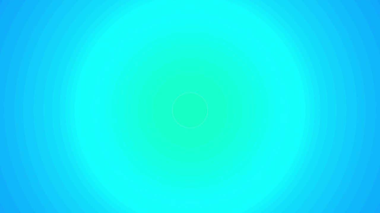 Layers of gradual circles undulate up and down. Animation of Abstract shapes.  A background of imagination and creativity. The color is blue.