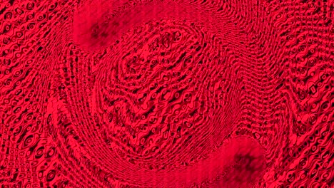 abstract red circular pattern