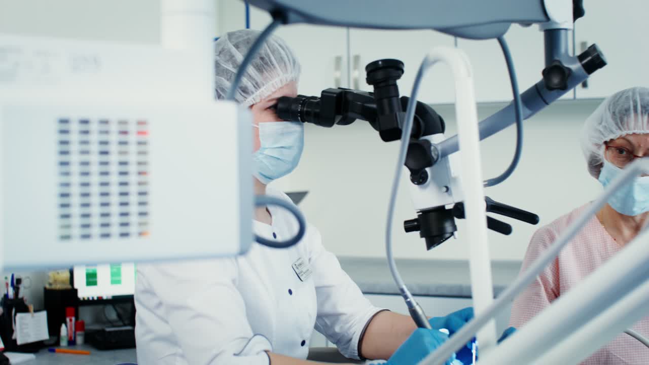 Dental Procedure in Clinic