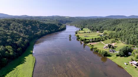 la nueva antena del río entre fries virginia y galax virginia