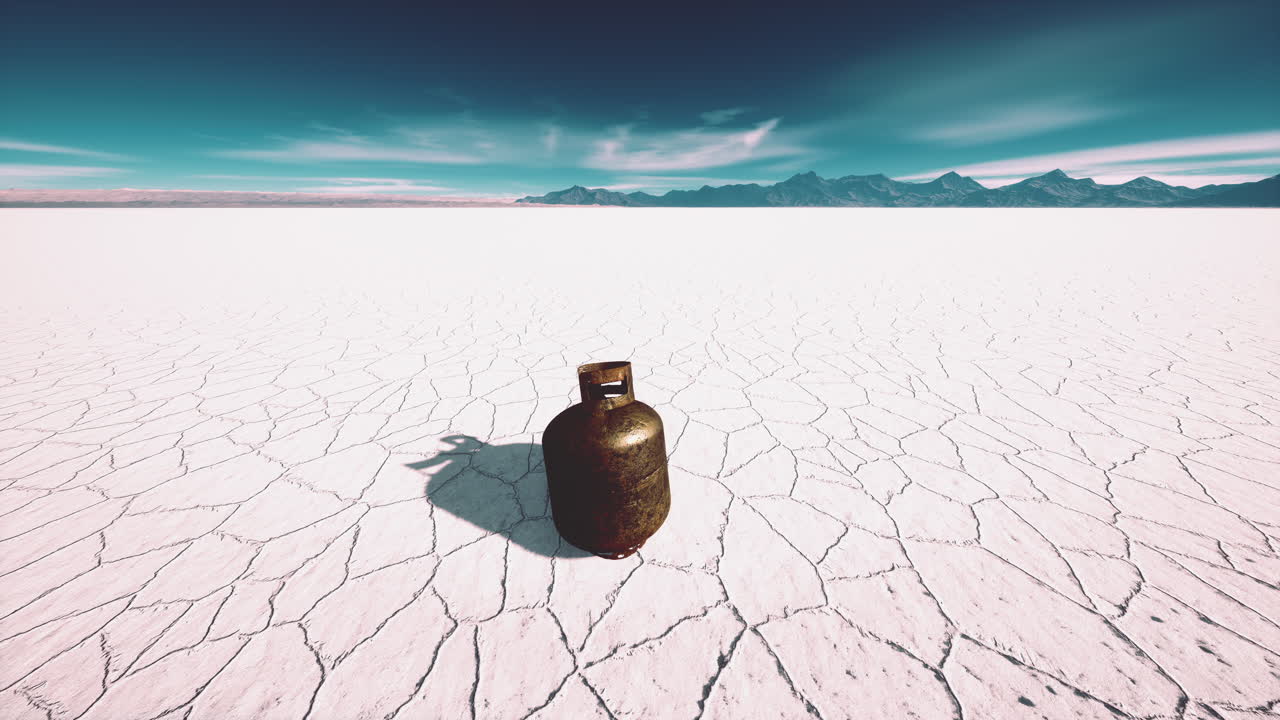 소금 호수 에 있는  ⁇ 은 위험 가스 컨테이너