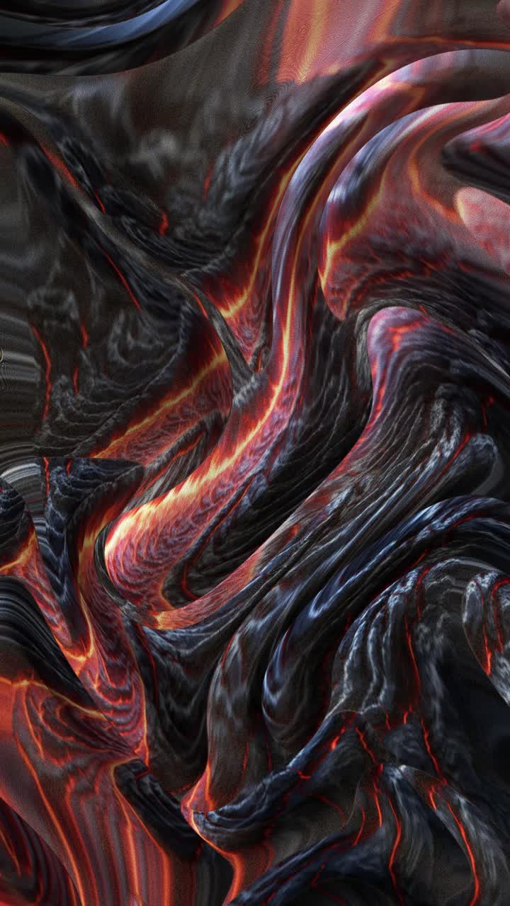 Sfondo astratto con texture di lava fusa fluente